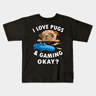 Pug , Pug, Video, Pug Owner Kids T-Shirt